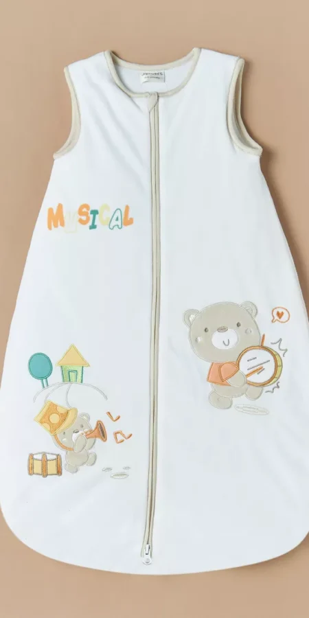 Juniors Embroidered Sleeping Bag - 0-6 months