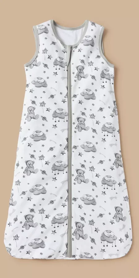 Juniors All-Over Animal Print Sleeping Bag - 0-6 months