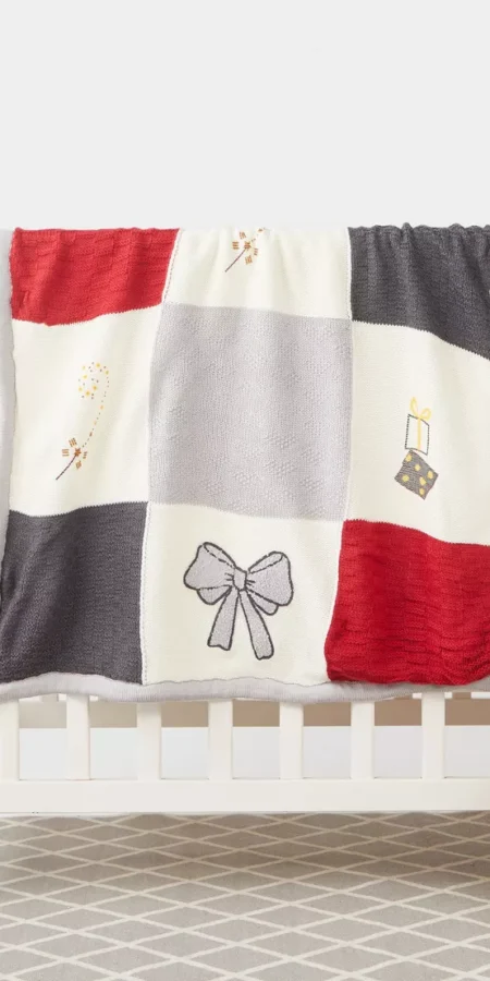 Juniors Patchwork Baby Blanket - 80x100 cm