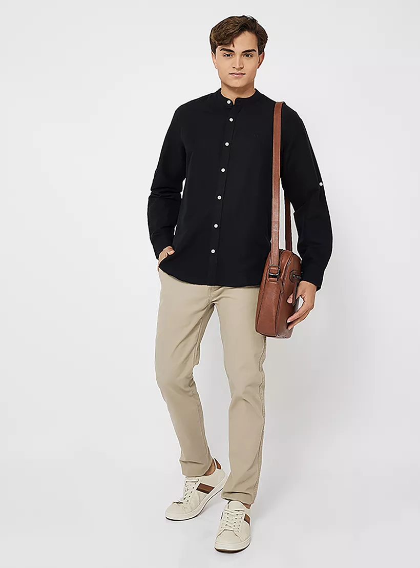 Aeropostale-Plain-black-1