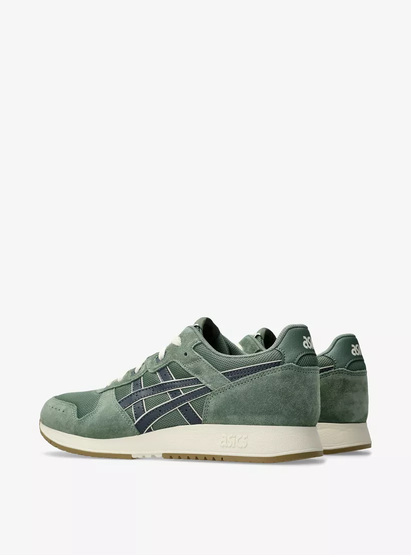 Asics-Men's-Lace-Up-Low-Ankle-Sneakers-green-3