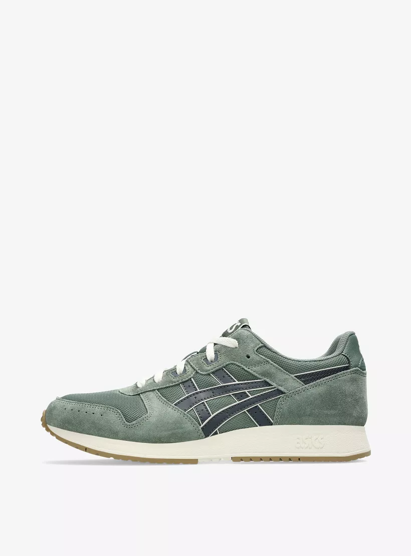Asics-Men's-Lace-Up-Low-Ankle-Sneakers-green-4