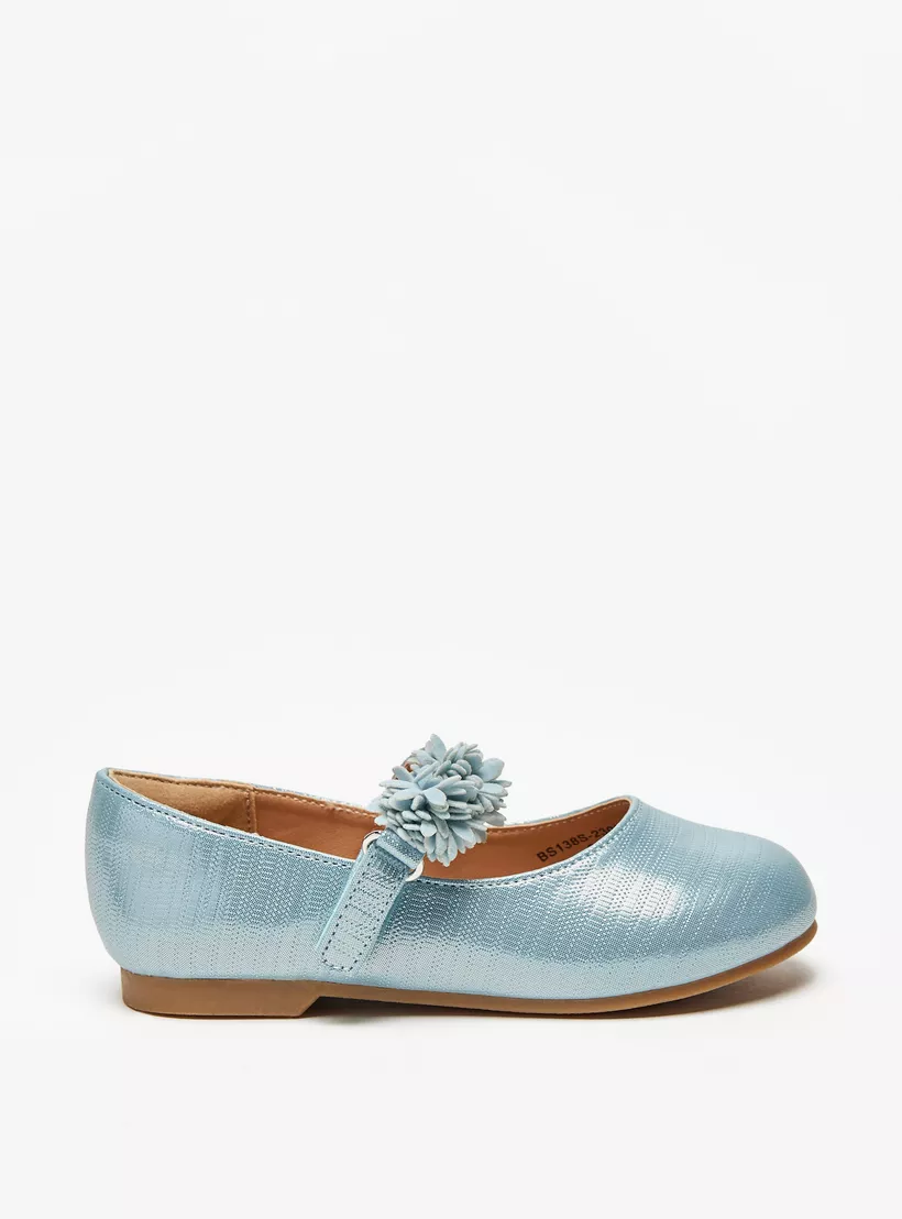 Ballerina Shoes with Hook Blue 3