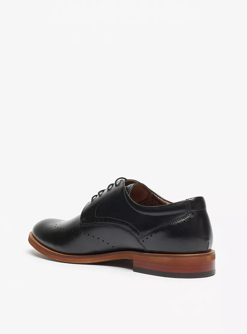 Duchini-Men's-Solid-Derby-Shoes-black-1