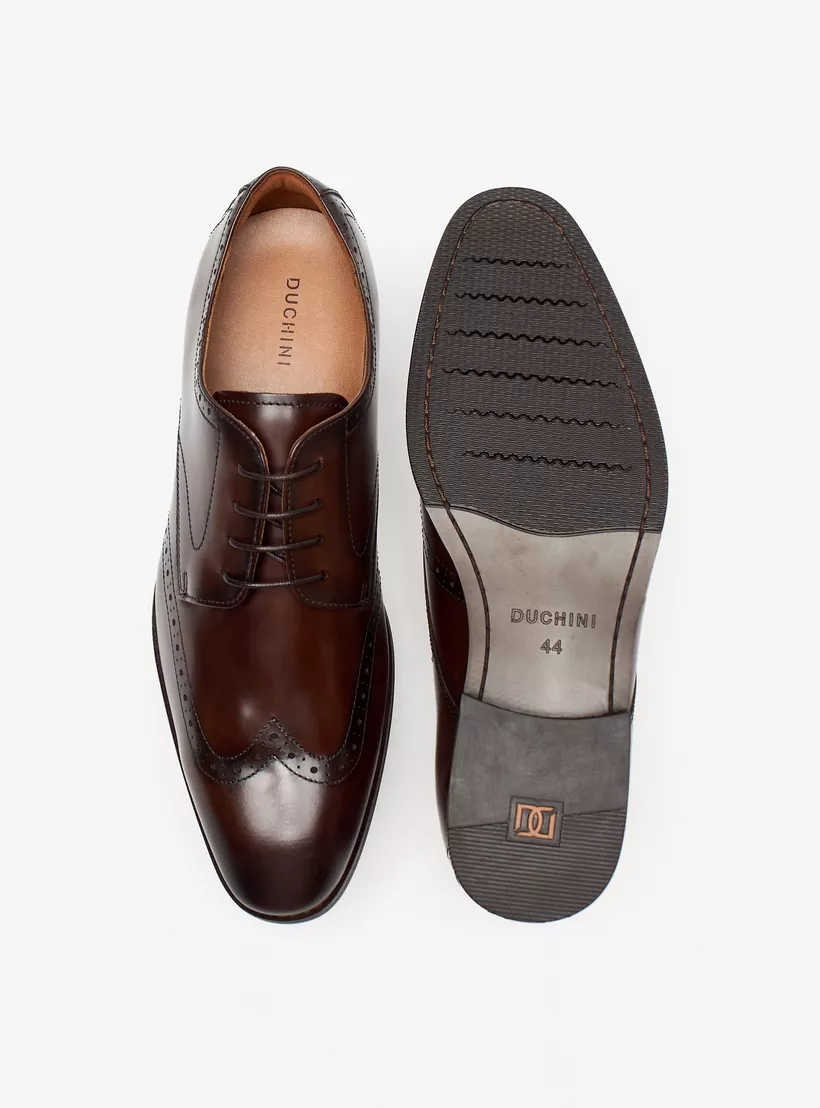 Duchini-Men's-Solid-Lace-Up-in-brown-3