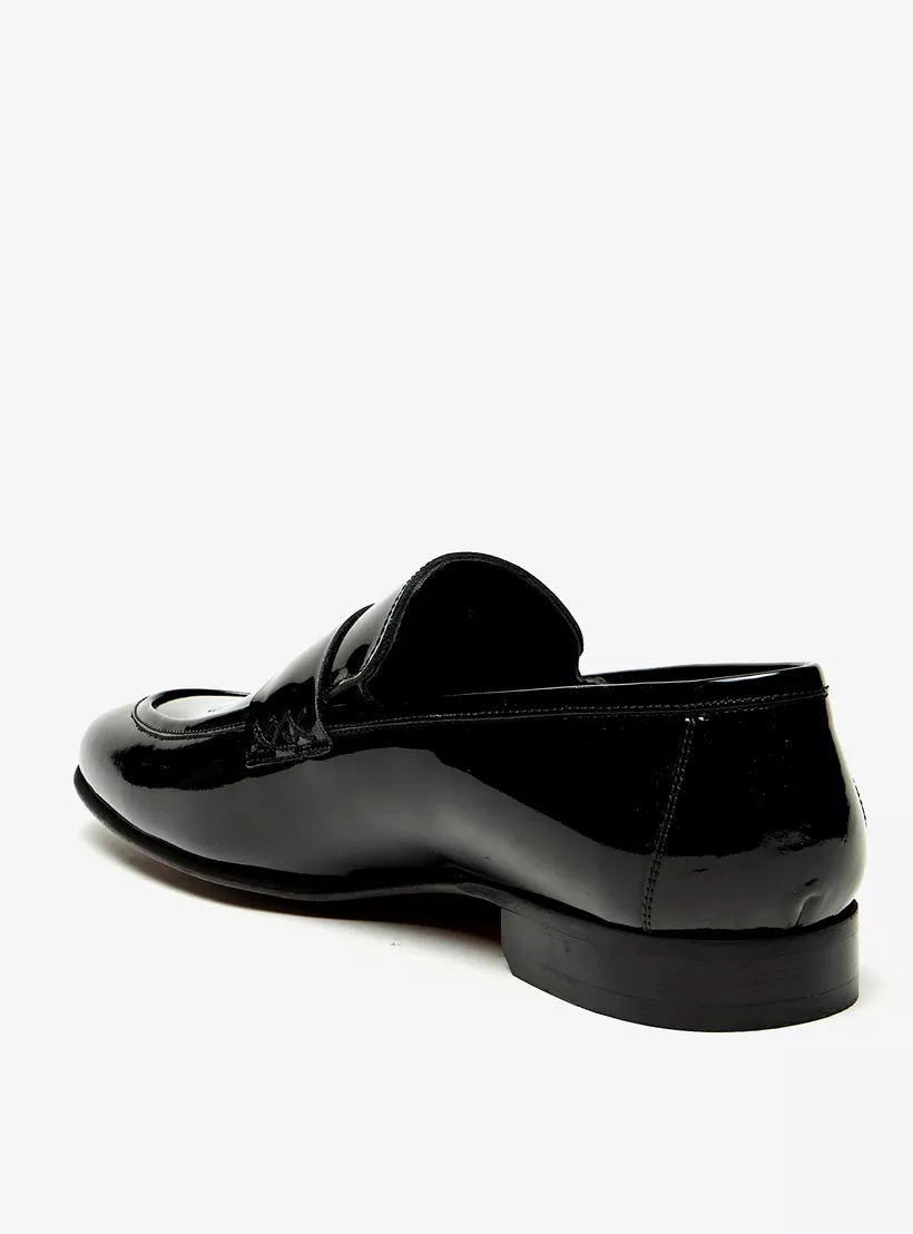 Duchini-Men's-Solid-Slip-On-black-1