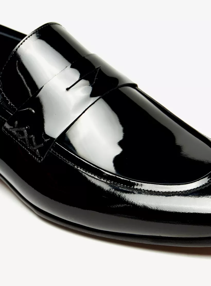 Duchini-Men's-Solid-Slip-On-black-4