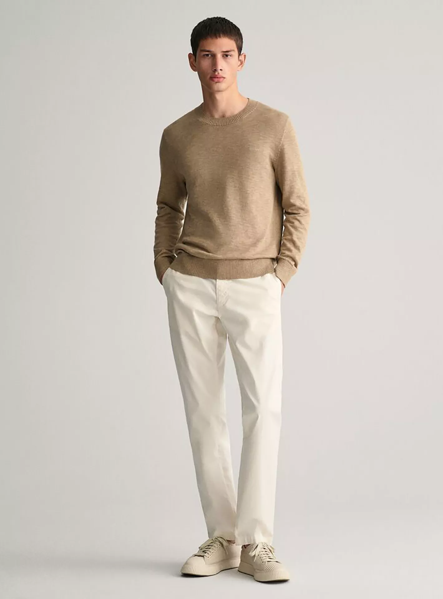 Gant-Slim-Fit-5-Pockets-cream-1
