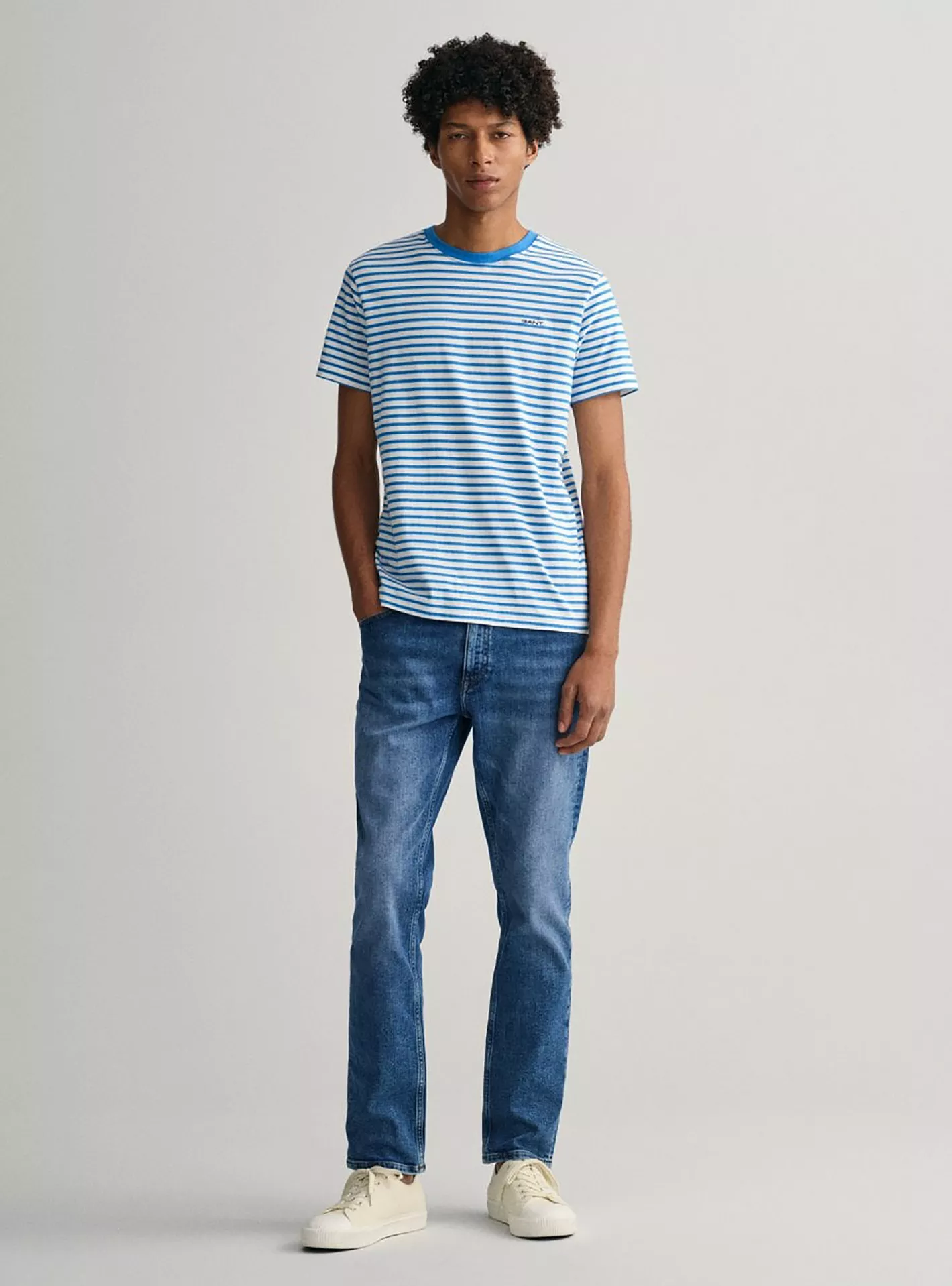 Gant-Straight-Fit-blue -1