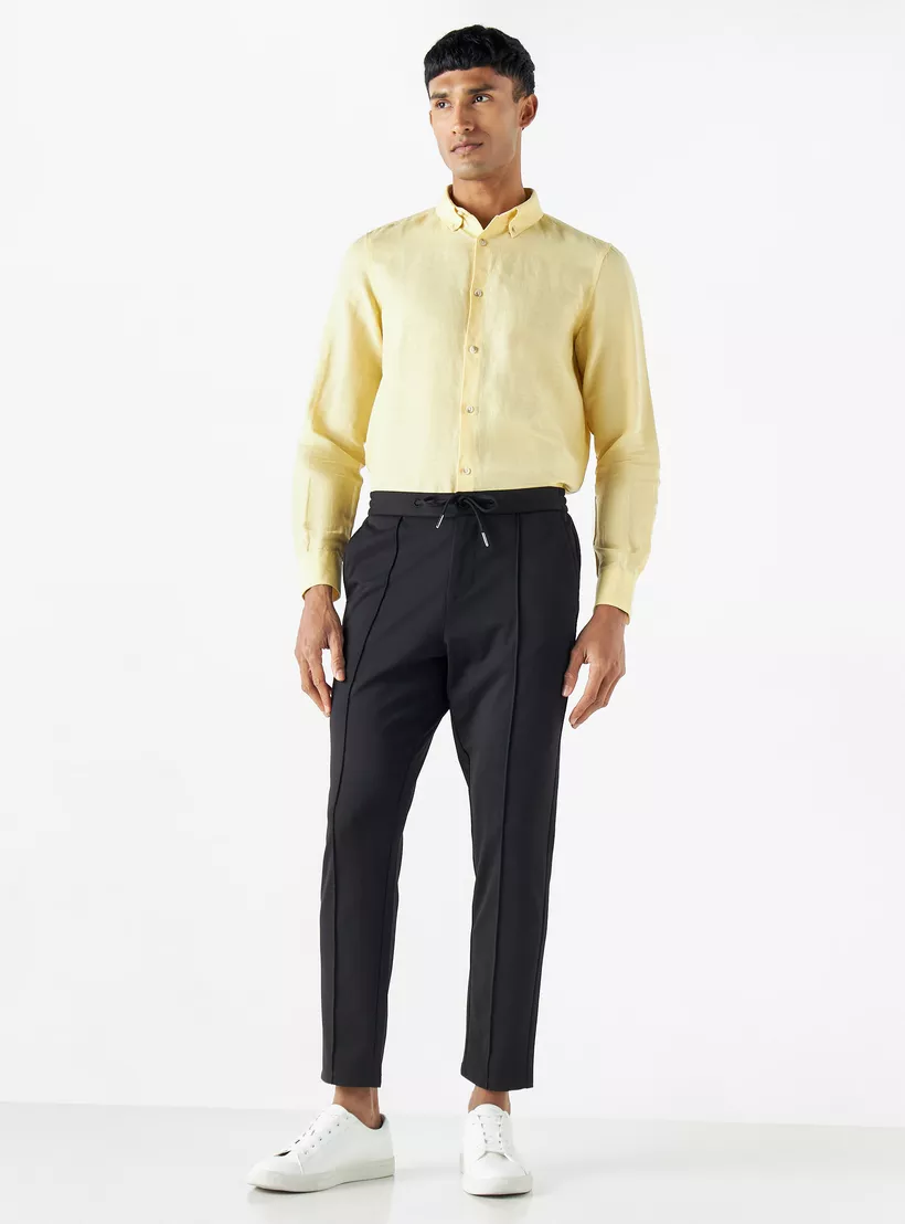 Iconic-Solid-Button-Down-yellow-1