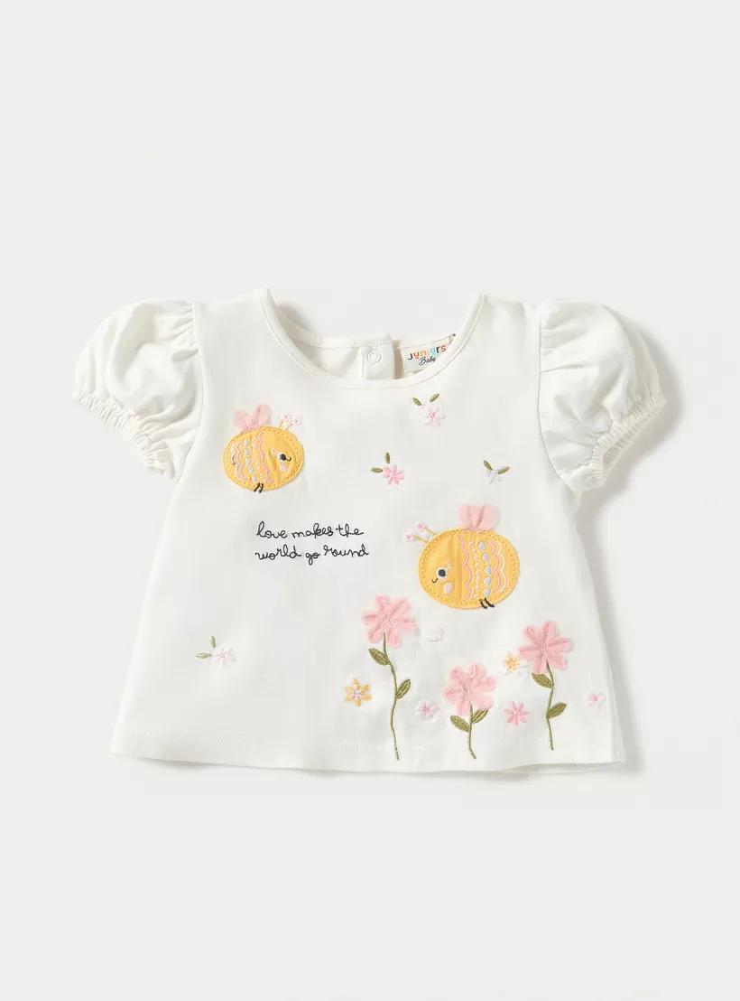 Juniors Applique Detail Top 2