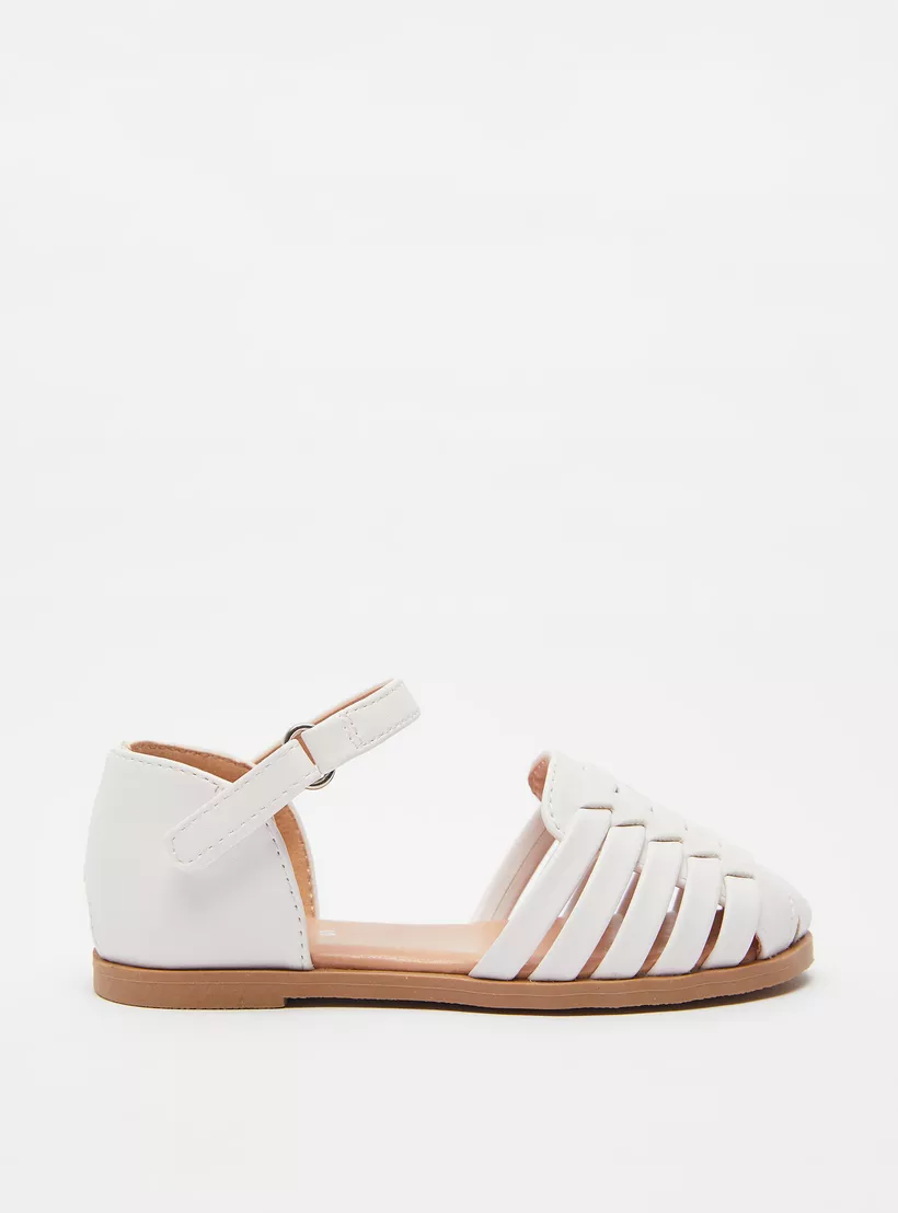 Juniors-Flat-Sandals-with-Hook-white-1