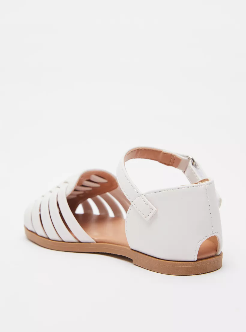 Juniors-Flat-Sandals-with-Hook-white-2