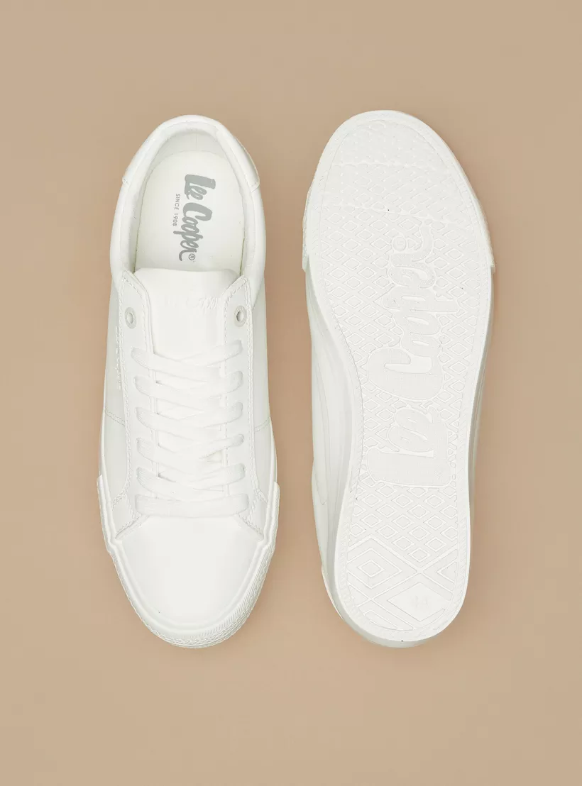 Lee-Cooper-Men's-Monotone-Low-Ankle-Sneakers-white-3