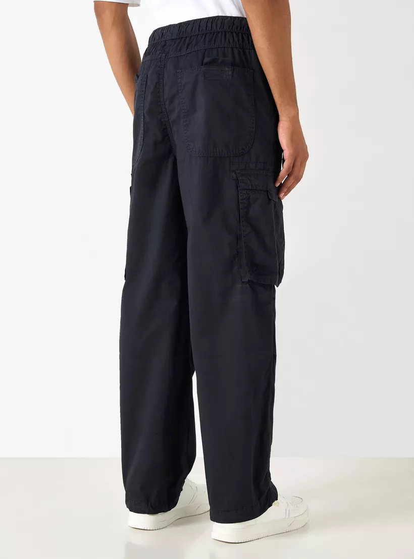 Lee-Cooper-Solid-Regular-Fit-Trousers-black-2