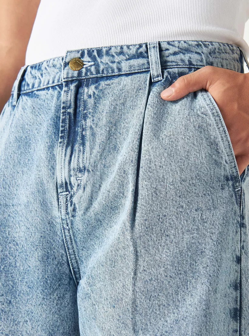 Lee-Cooper-Solid-Wide-Leg-blue-3