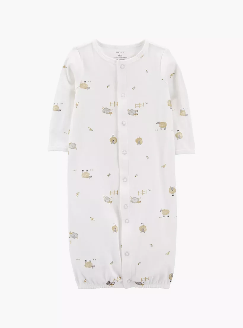 Printed Converter Gown 2