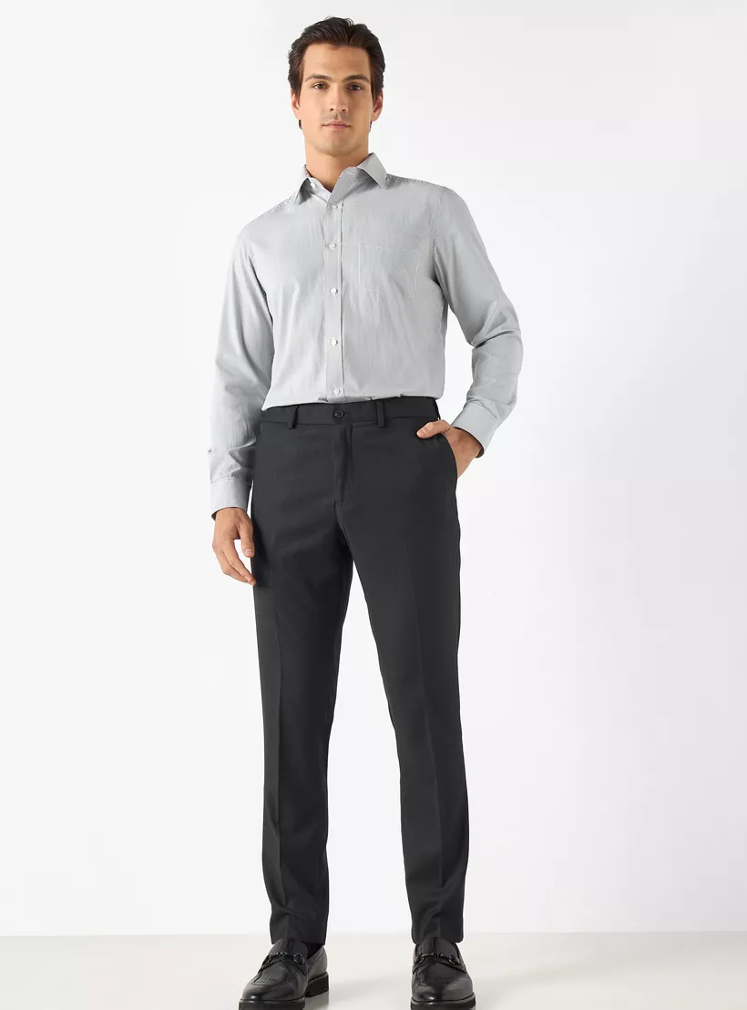 Regular-Fit-Striped-Shirt-grey-1