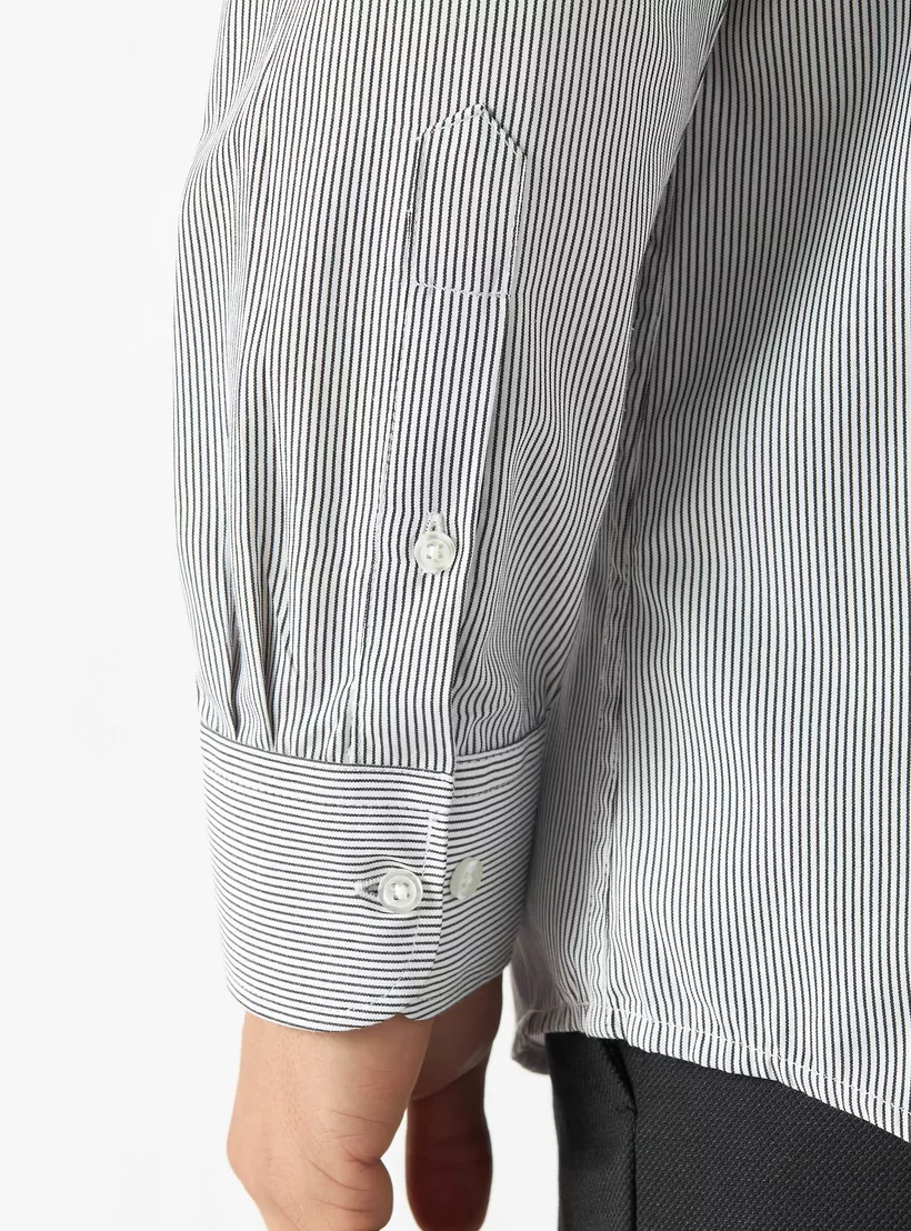 Regular-Fit-Striped-Shirt-grey-4