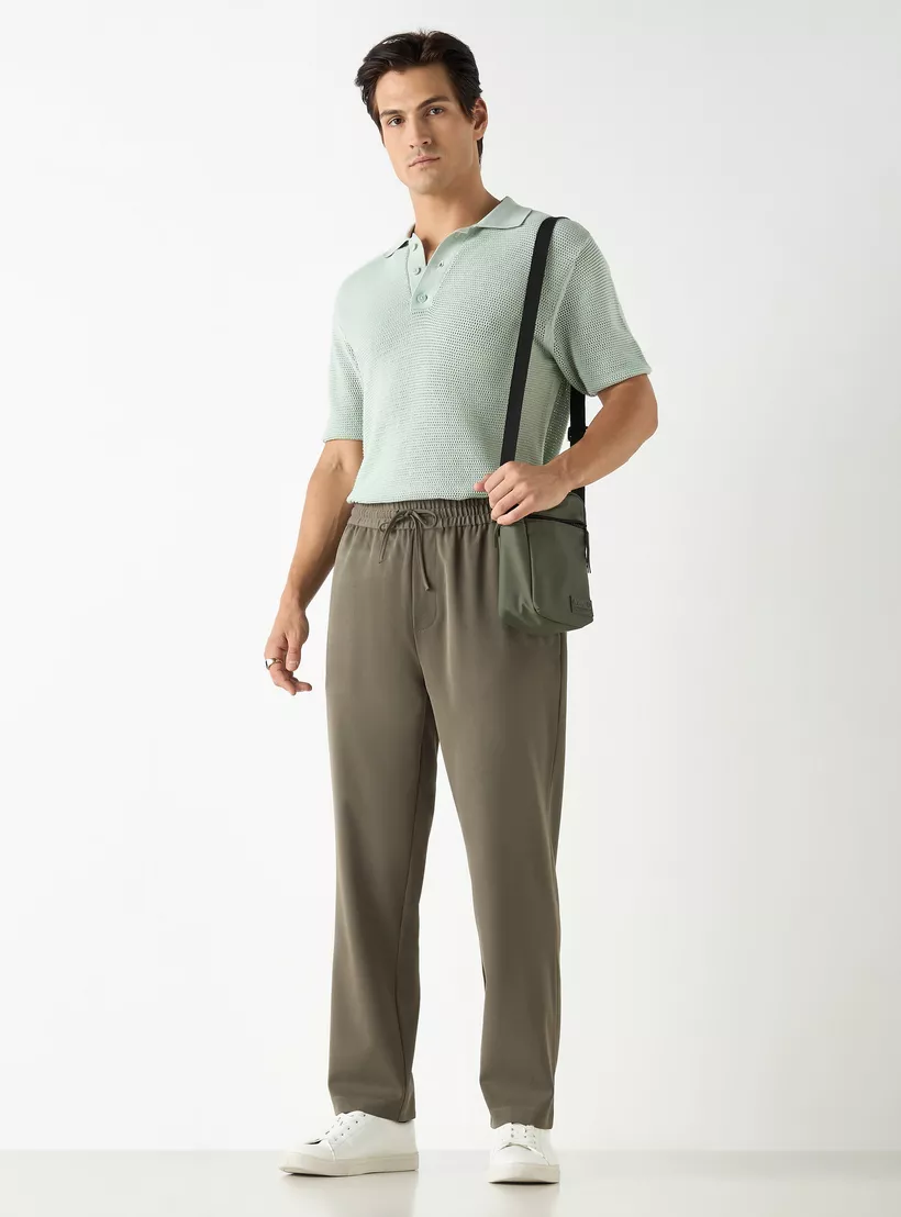Solid-Regular-Fit-Pant-with-Flexi-green-1