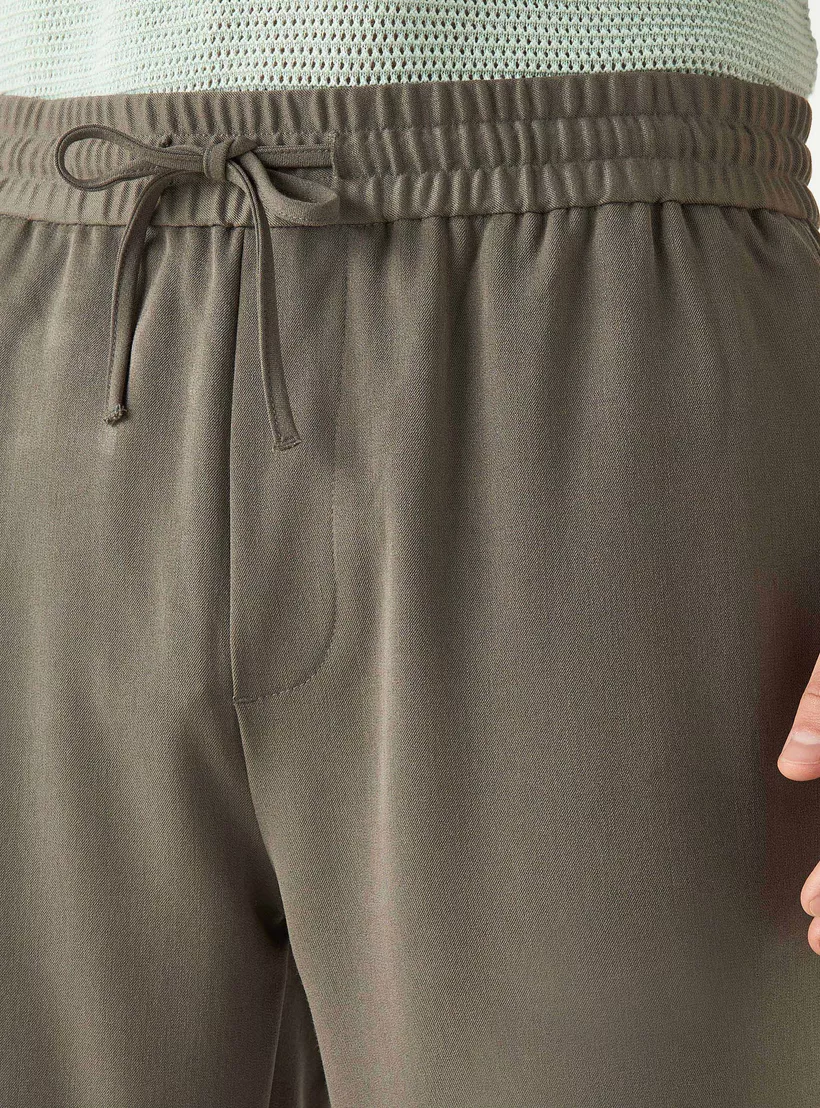 Solid-Regular-Fit-Pant-with-Flexi-green-3