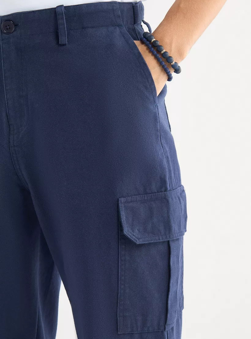 Solid-Regular-Fit-Pants-blue-3