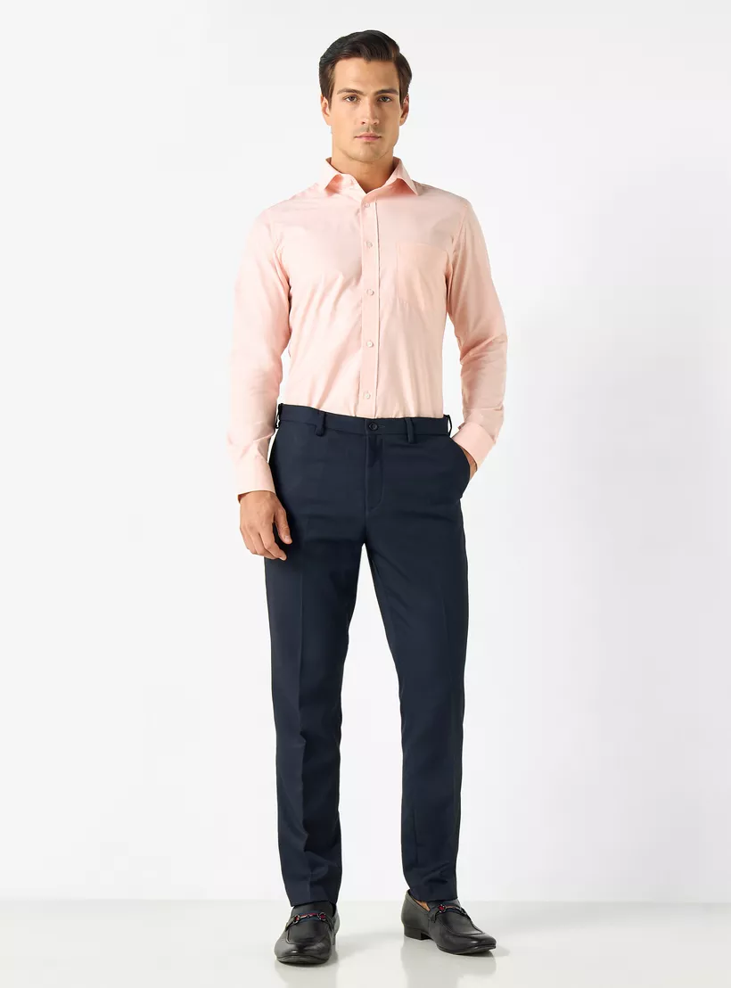 Solid-Regular-Fit-Shirt-pink-1