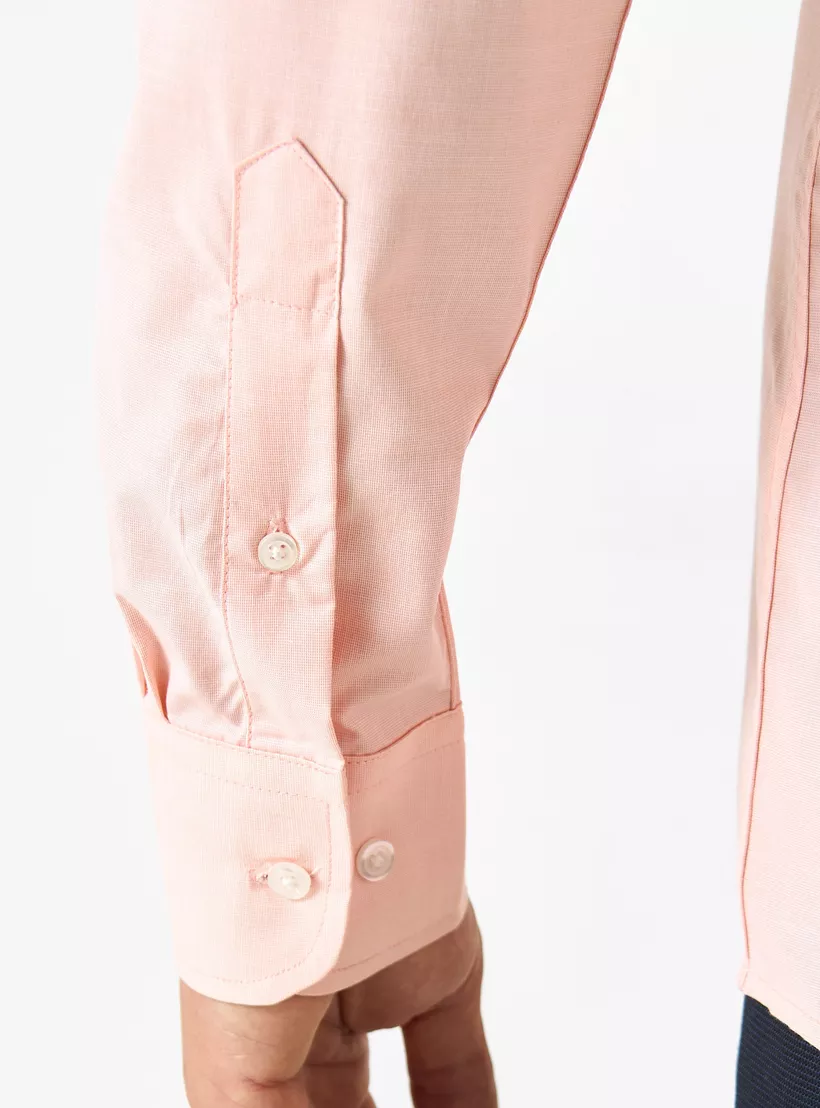 Solid-Regular-Fit-Shirt-pink-4
