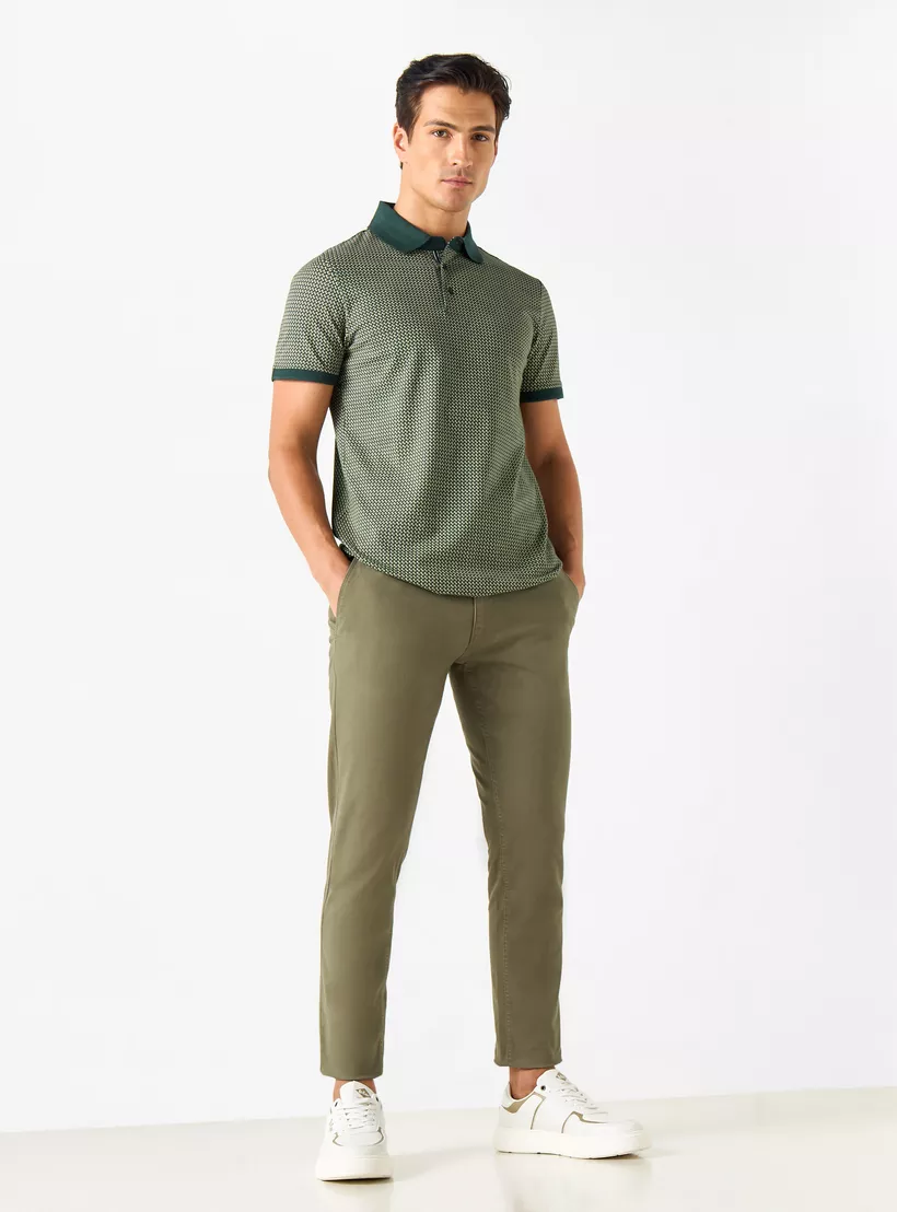 Solid-Slim-Fit-Chinos-in-green-1