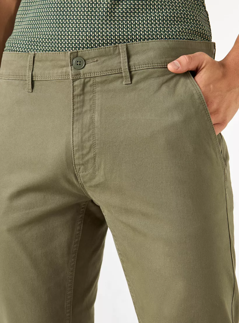 Solid-Slim-Fit-Chinos-in-green-3