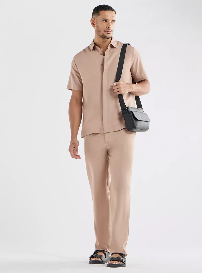 Solid-Straight-Cut-Pants-beige-1