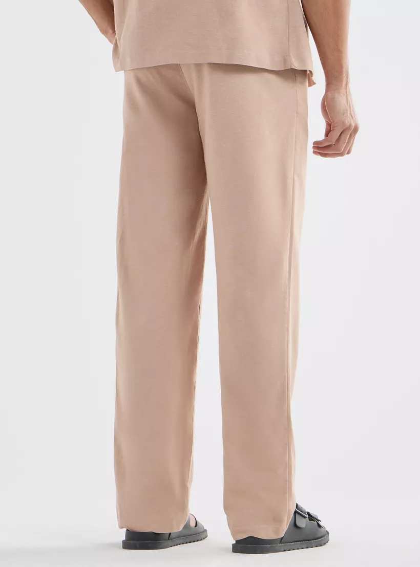 Solid-Straight-Cut-Pants-beige-2