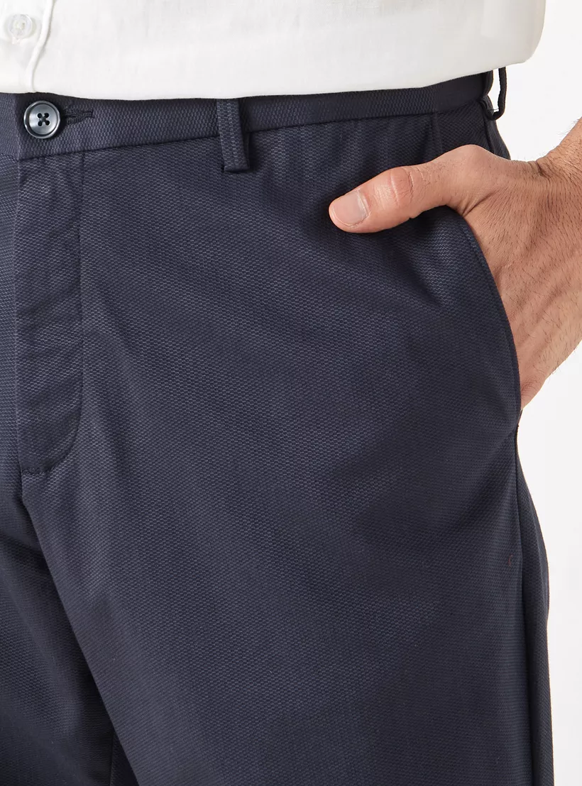 Textured-Regular-Fit-Trousers-navy-3