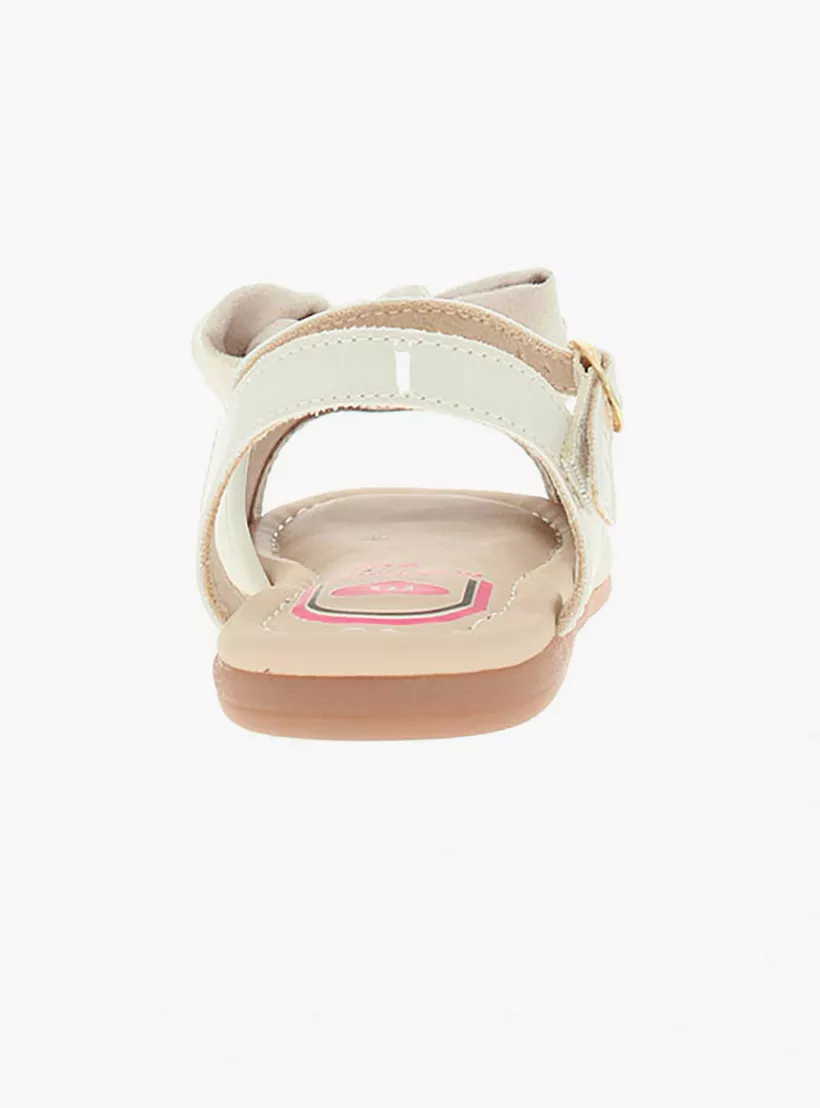 White Girls Strap Sandals 6