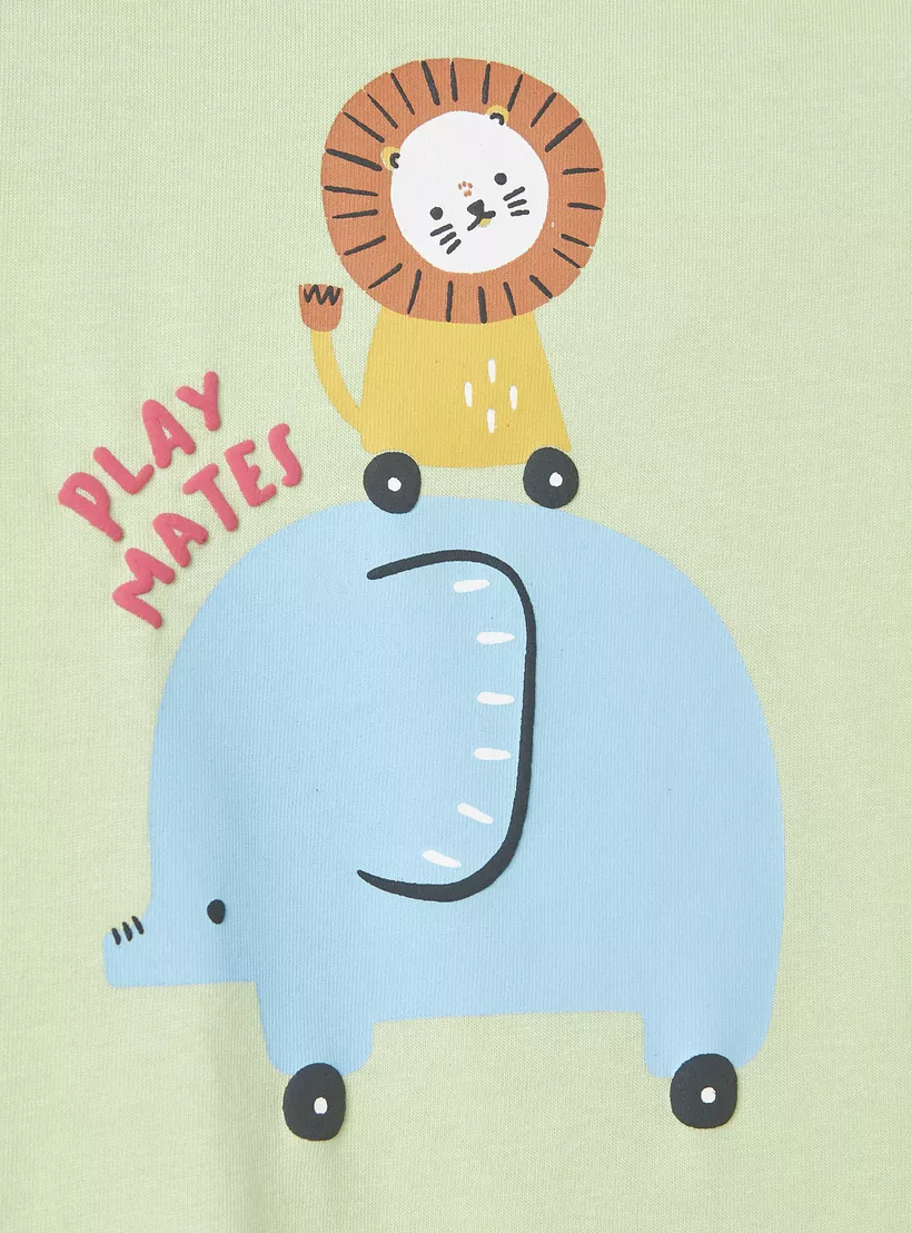 elephant-print-on-T-shirt-3