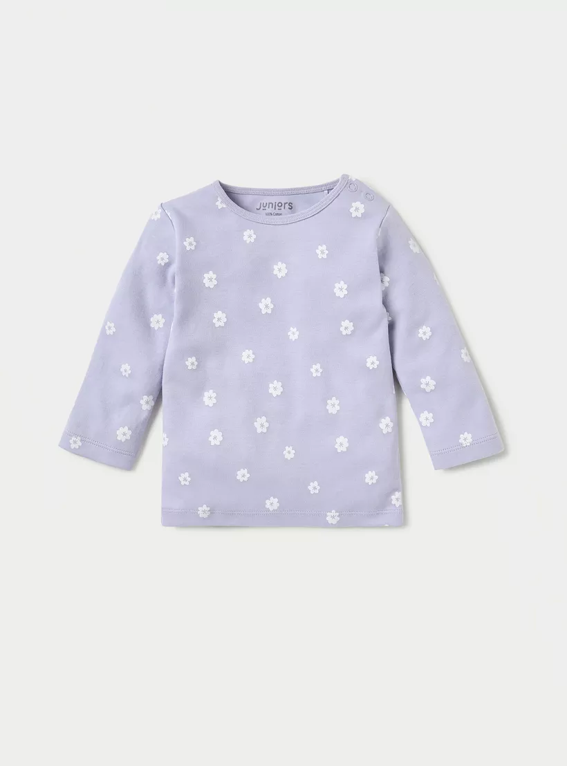 floral-print-on-shirt-1