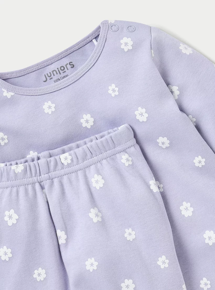 floral-print-on-shirt-3