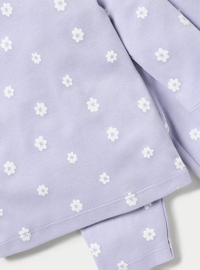 floral-print-on-shirt-4