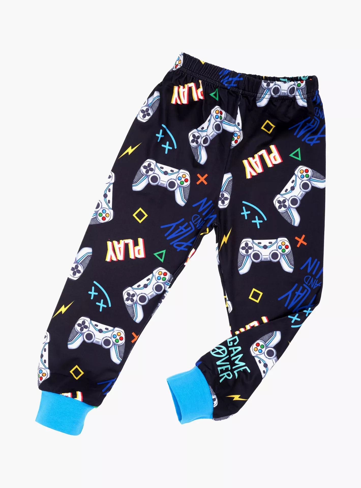 Babyqlo-Gamer-Glow-In-The-Dark-Cotton-Pyjama-Set-3
