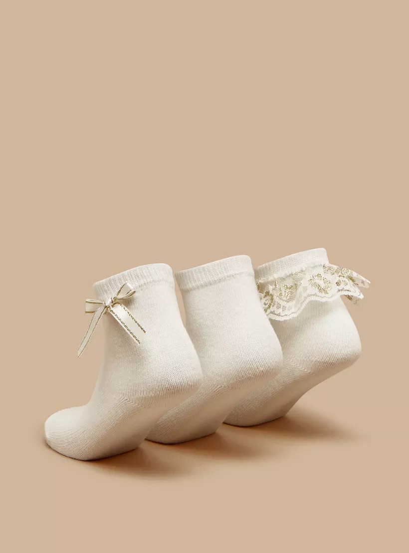 Barefeet Assorted Socks - Set of 3-2