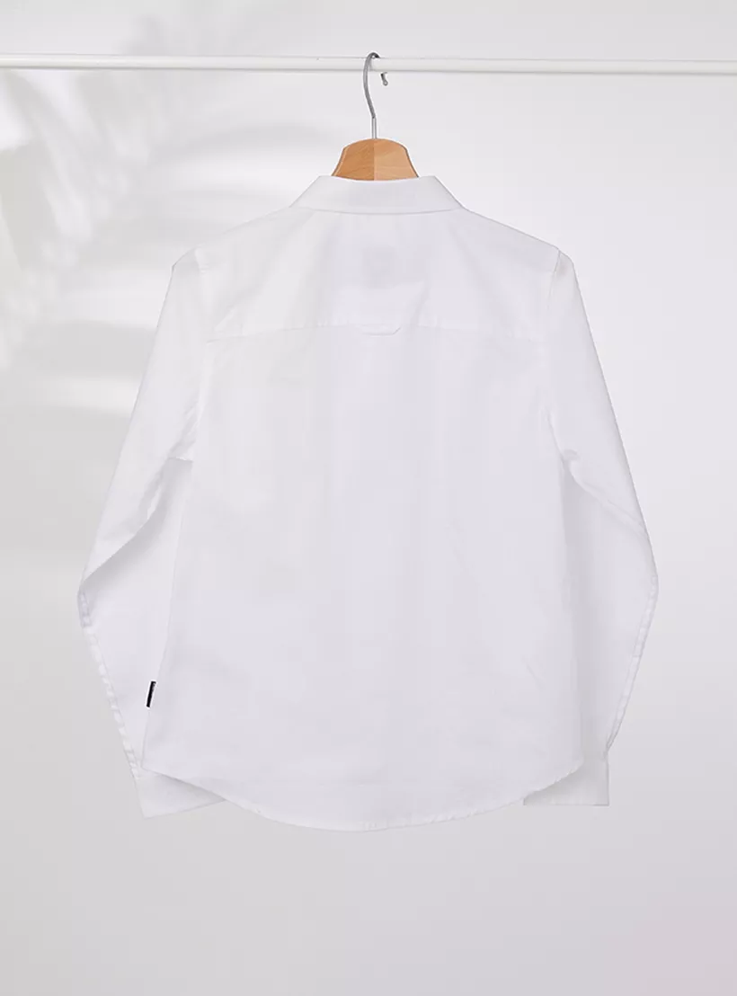 Beverly Hills Polo Club Collared Neck Long Sleeve Shirt-2