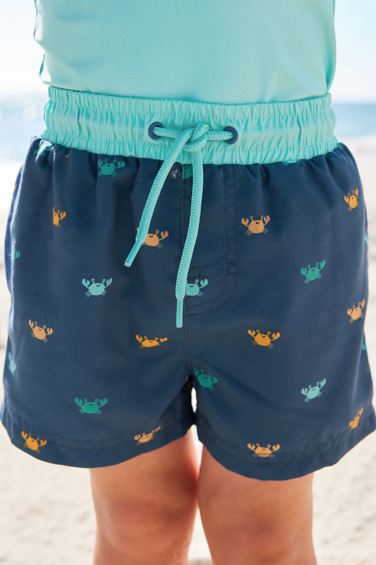 Blue Crab Sunsafe Top and Shorts Set (3mths-7yrs)-6