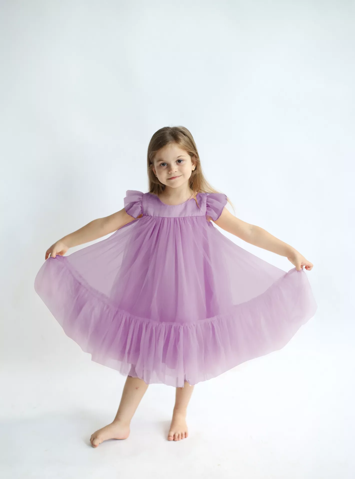 Ddaniela Pleated Cap Sleeves Party Dress-4