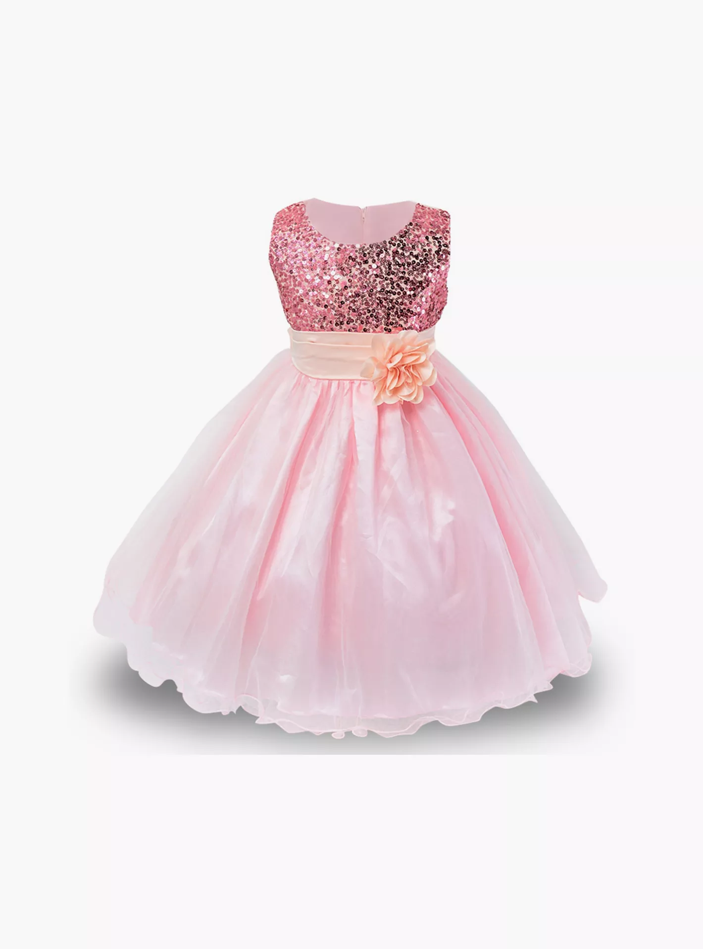 Ddaniela Sequined Sleeveless Party Dress-4