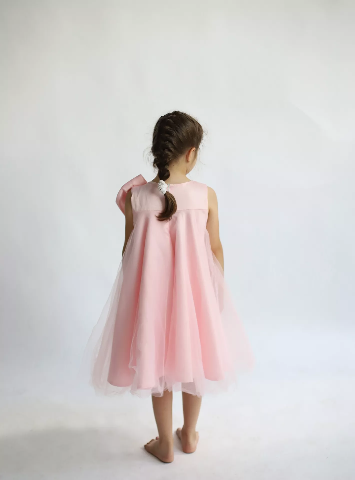 Ddaniela Sleeveless Party Dress with Bow-2