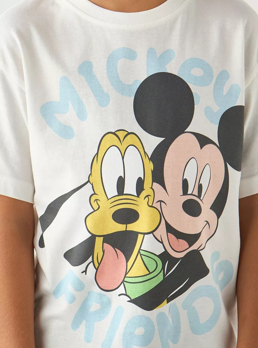 Disney Mickey and Friends Print T-4