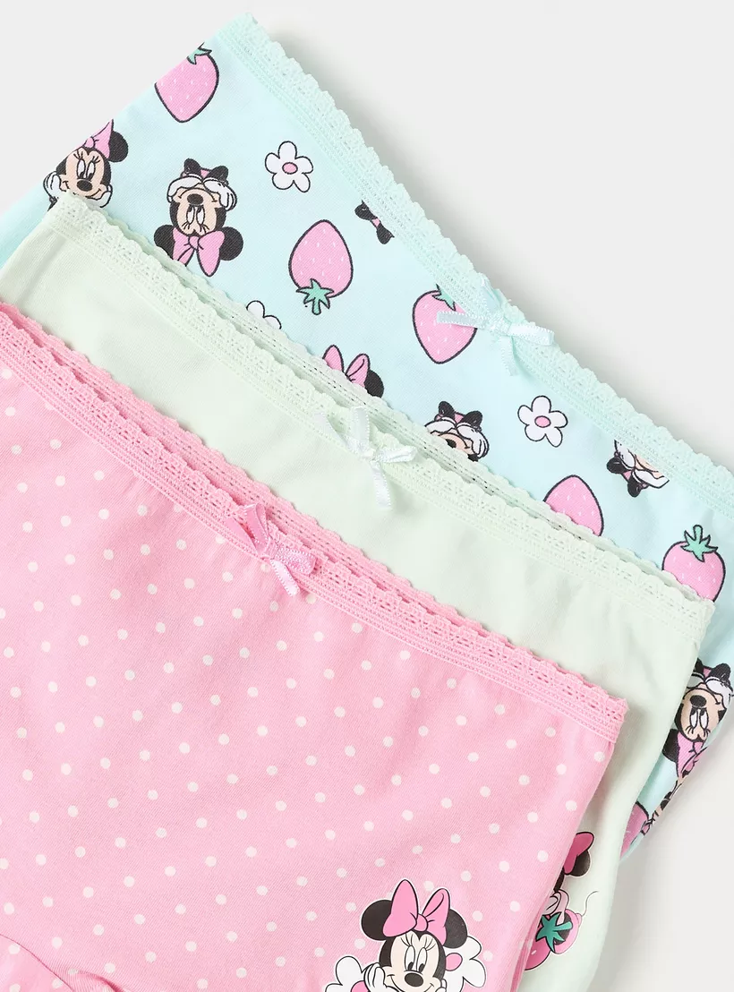 Disney-Minnie-Mouse-Print-Briefs-with-Elasticated-Waistband -2