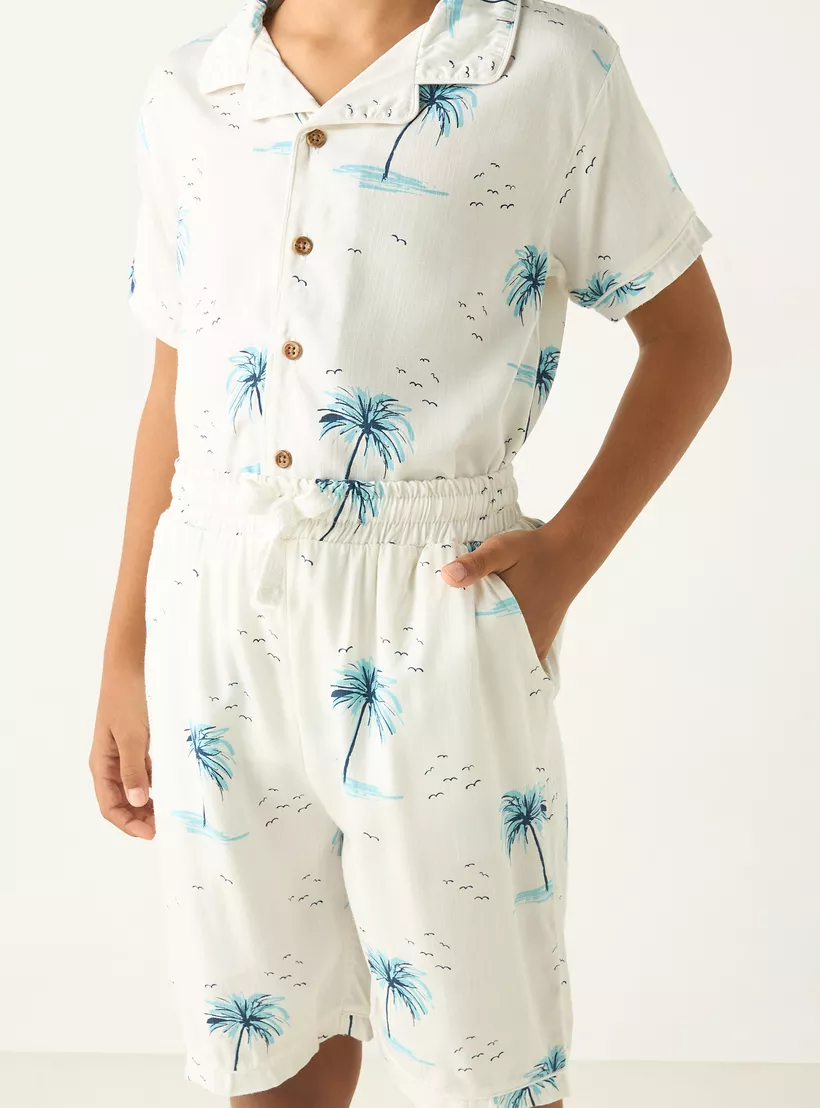 Juniors-All-Over-Palm-Print-Short-Sleeves-Shirt-and-Shorts-Set-4