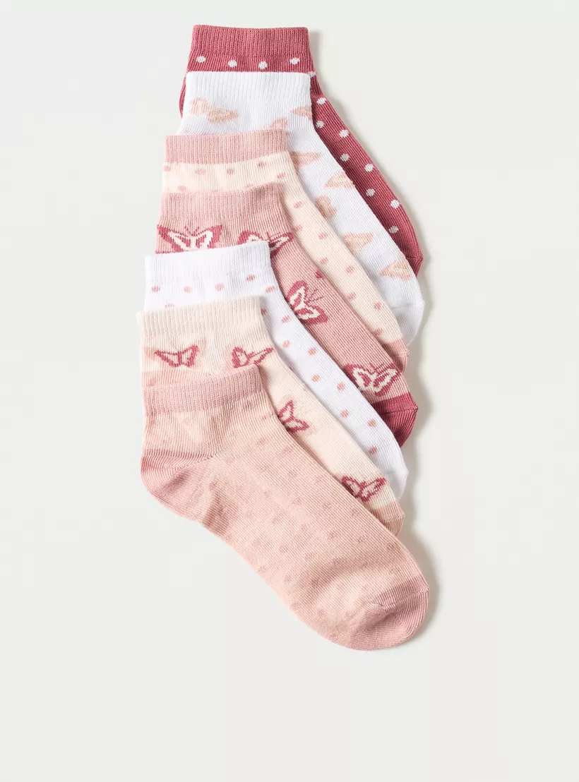 Juniors Assorted Ankle Length Socks - 2