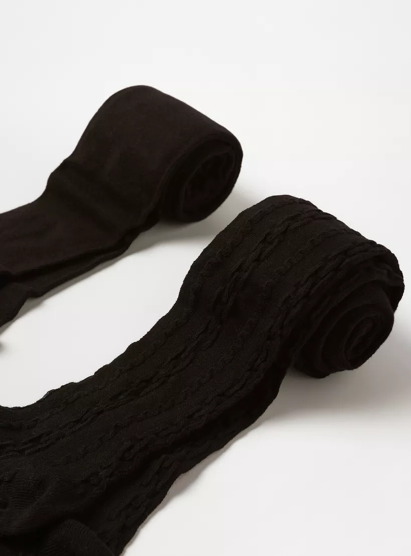 Juniors Assorted Tights - Set of 2-2